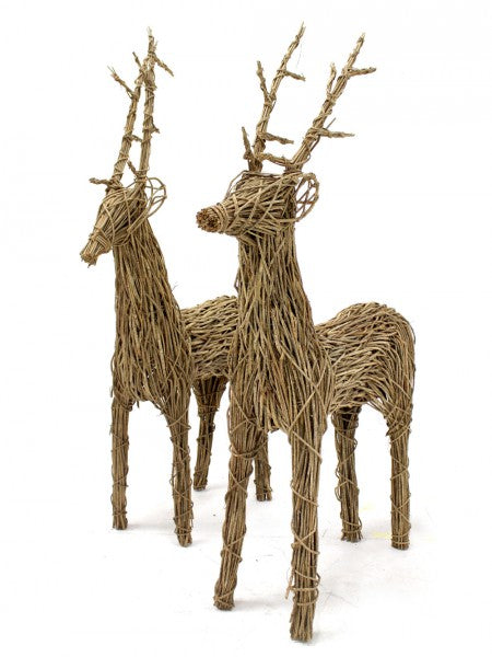 Wicker Reindeer